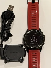 Garmin Fenix 3 HR Sapphire Watch - with Charger - TESTED and WORKING