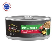 Purina Pro Plan Adult Small Breed Wet Dog Food 5.5 Oz 24 Pack Beef Green Beans 9.09 per gallon