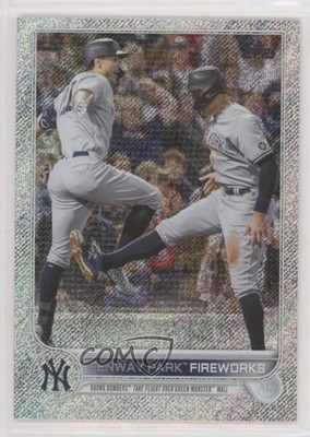 2022 Series 2 Checklist Retail Foilboard /875 Aaron Judge Giancarlo Stanton qf8