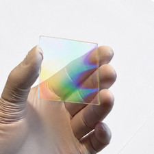Transmission Diffraction Grating Glass Substrate 1000 Lines/mm 400–700nm 25x25mm