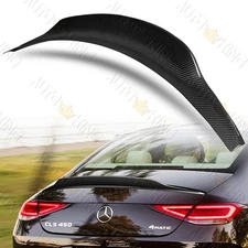 FIT 19-23 MERCEDES CLS450 CLS53 AMG C257 CARBON FIBER PSM REAR TRUNK SPOILER