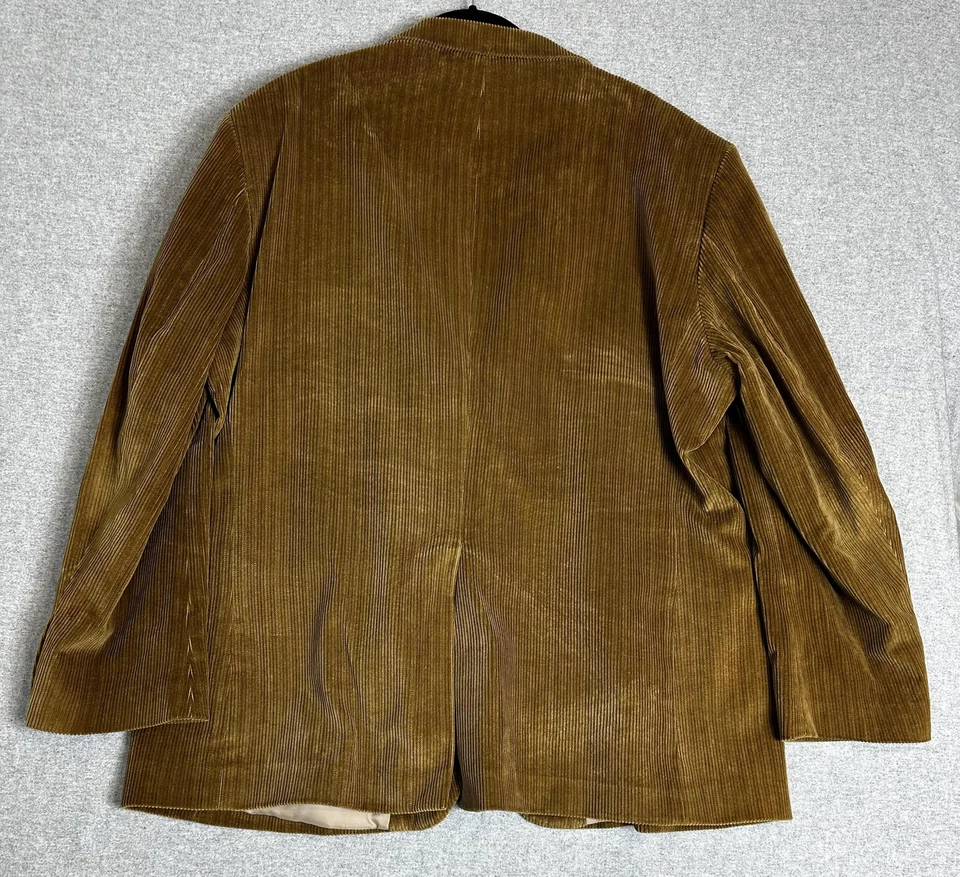 Dockers Blazer Mens 48R Wide Wale Corduroy Sport Coat Two Button Single Vent - Image 4 of 4