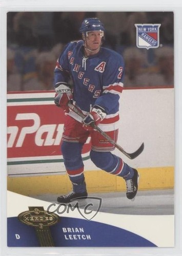 2000-01 Upper Deck Heroes Brian Leetch #78 HOF