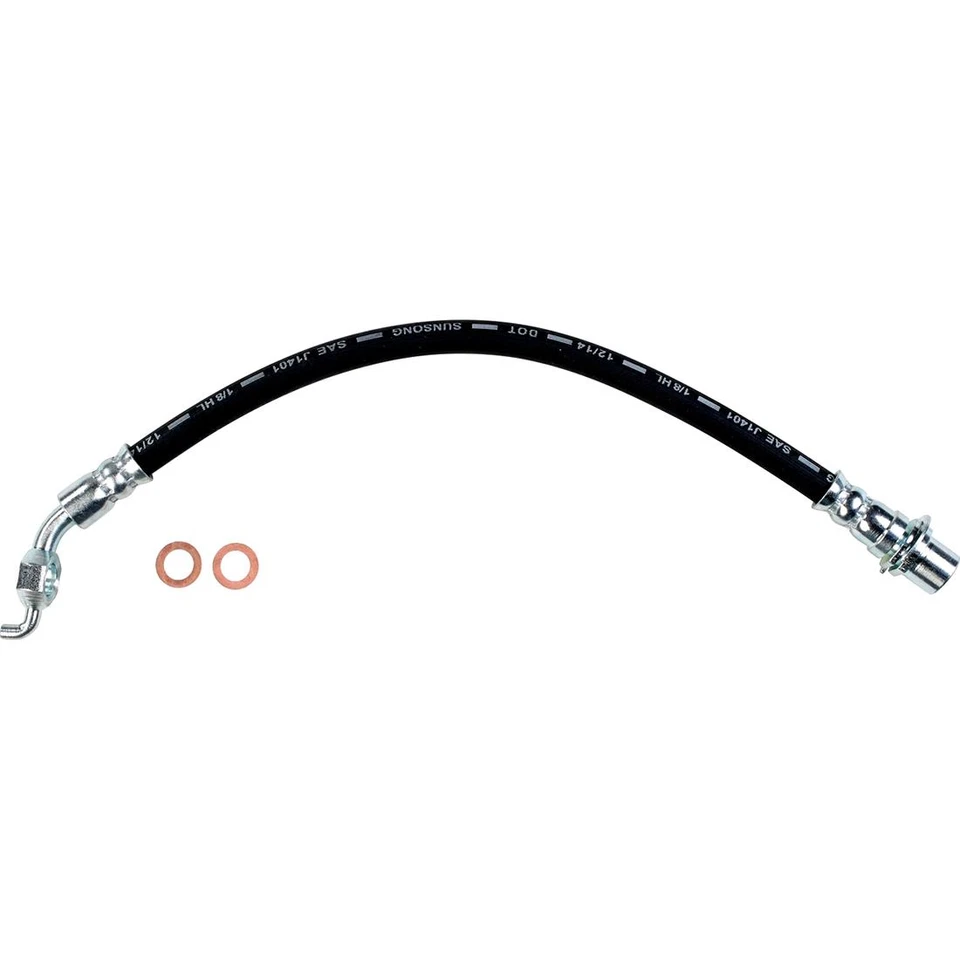 Línea de freno de manguera de freno delantera trasera izquierda y derecha 4 piezas para Toyota Supra 1993-1998 Foto 2 de 4