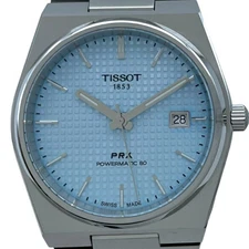 TISSOT PRX Powermatic 80 40mm T137.407.11.351.00 Light Blue SS Automatic Men's