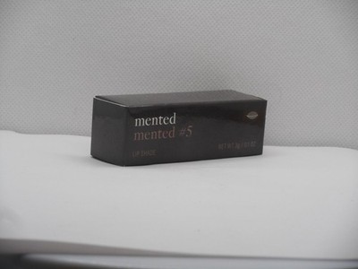 Mented Lipstick Womens Shade #5 Semi-Matte Lip Shade 0.1 oz 3g New Boxed