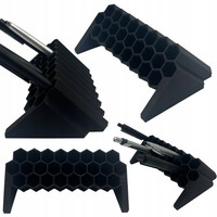 Stiftehalter Schreibtisch Organizer BüRo StifteköCher Wabe Design Schwarz Deko