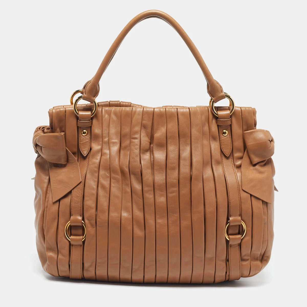 Miu Miu Bow Brown Bags & Handbags for Women for sale | eBay