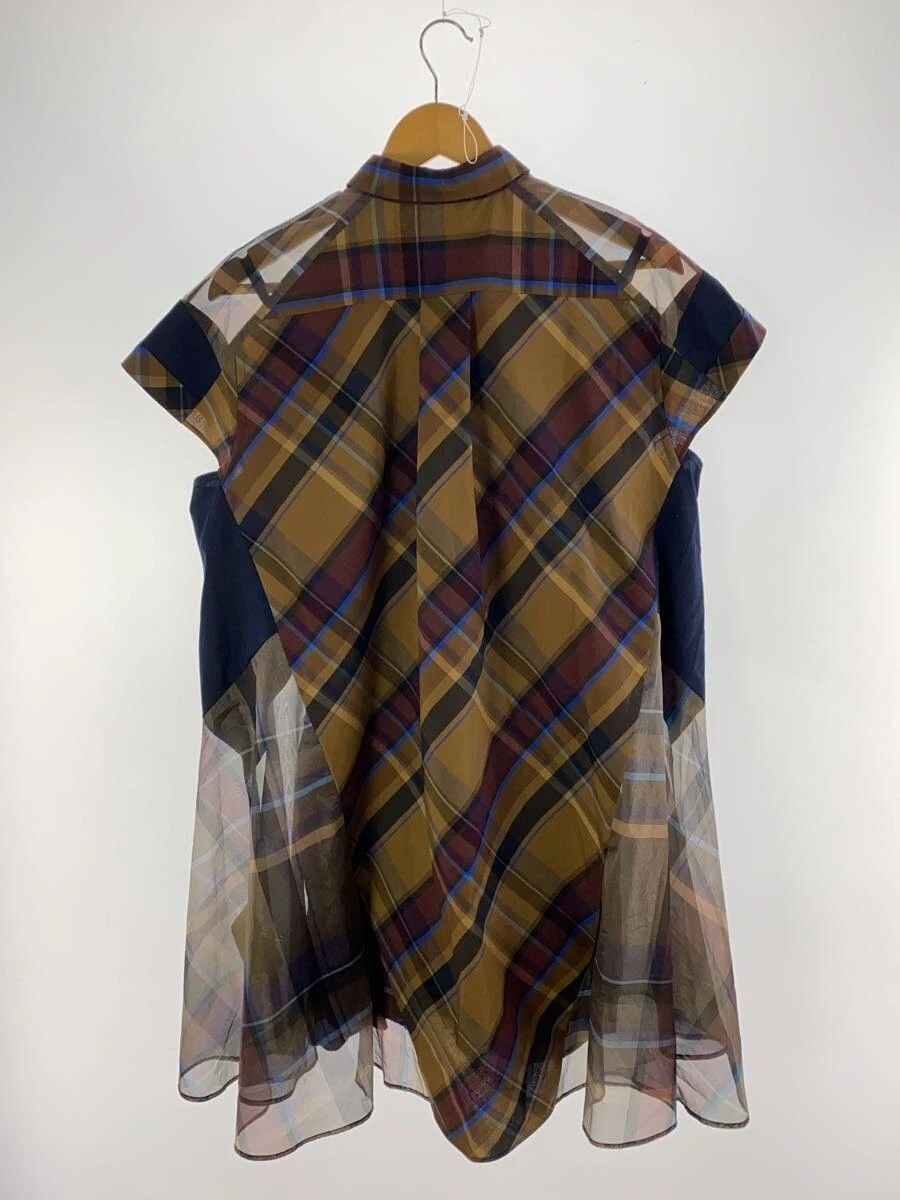 sacai tunic Dress camel 2