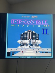 Impossible Mission II (Nintendo NES) Aut&eacute;ntico SEI Epyx con caja