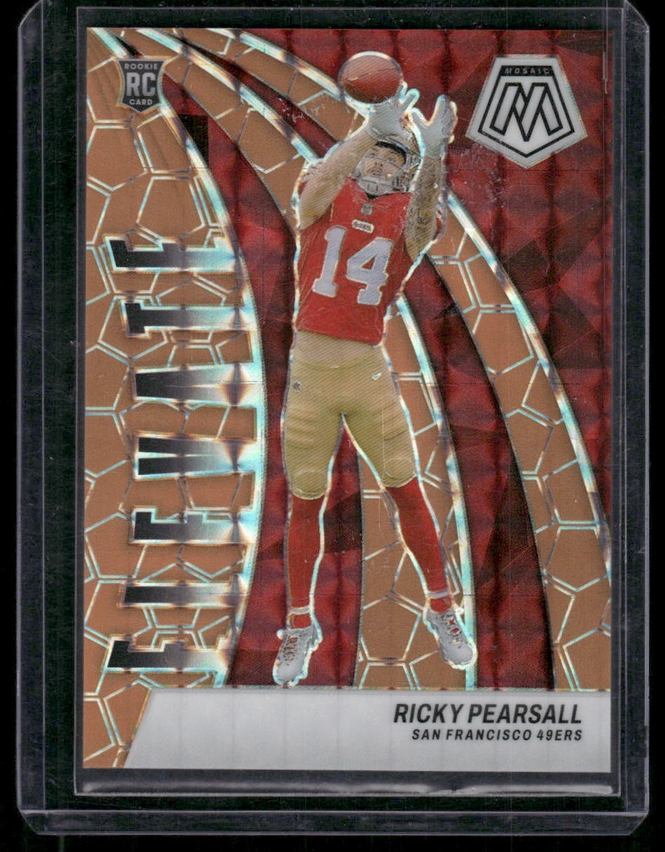 Ricky Pearsall Panini Mosaic Elevate #8 Orange Fluorescent