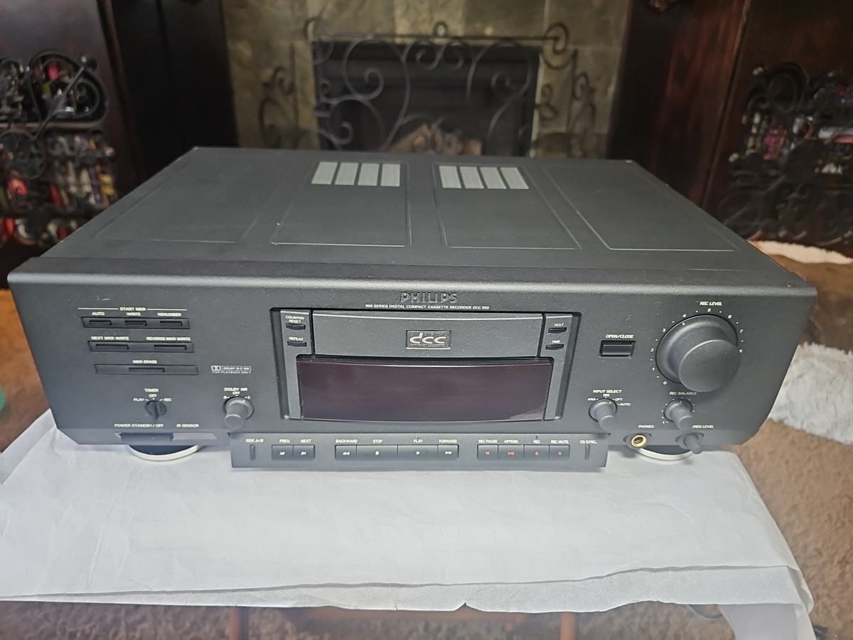 その他 PHILIPS DCC900 Philips DCC-900 Digital Compact Cassette Recorder AS-IS for