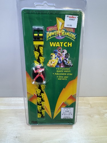 Vintage Red Power Ranger Quartz Watch In Package 1993 Gordy Time | eBay