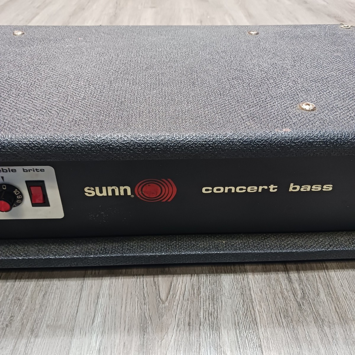 1970s Sunn Concert Bass Amplfier Head 400 Watts | eBay
