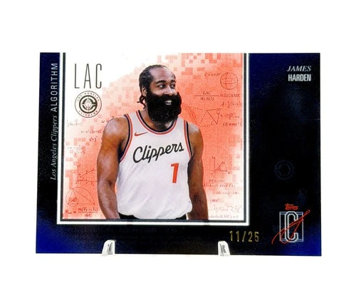 2025 Topps Signature James Harden Blue (RAW)