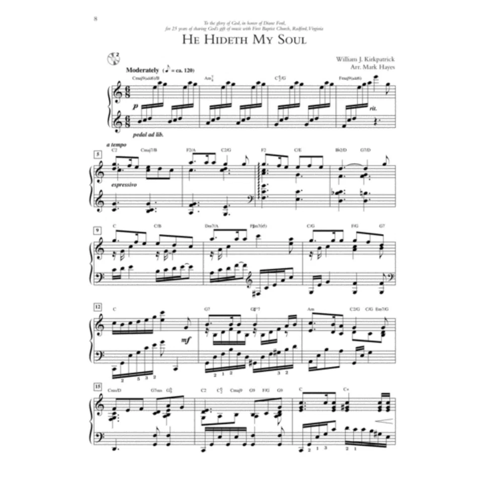 Gospel Classics: 12 Artistic Arrangements for Worship Services, Concerts and - Image 3 of 4