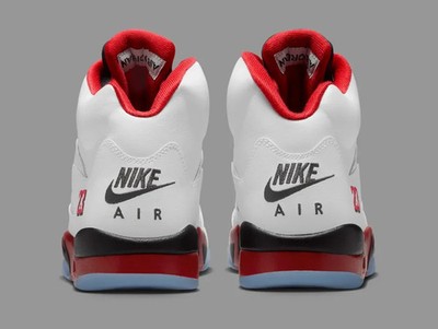 Nike Jordan 5 Retro OG Fire Red Black Tongue (2025) Men & GS Size