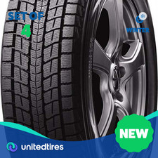 Set Of 4 New 26570r16 Dunlop Winter Maxx Sj8 112r