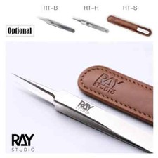Precision Tweezers Ultra-Sharp Stainless Steel Clip Decals Small Parts Tweezers