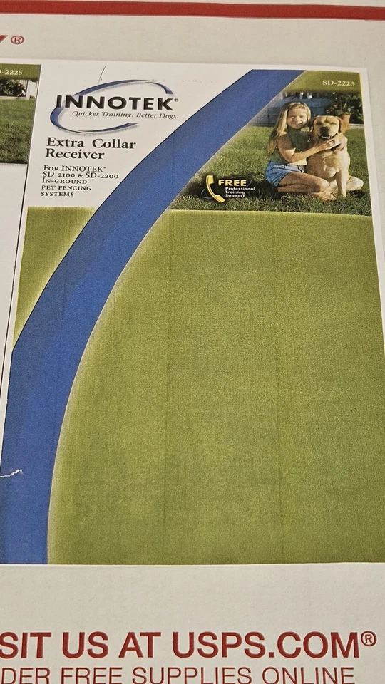 Cerca receptor coleira extra recarregável Innotek SD-2225 SD-2000-2100-2200 - Imagem 3 de 4