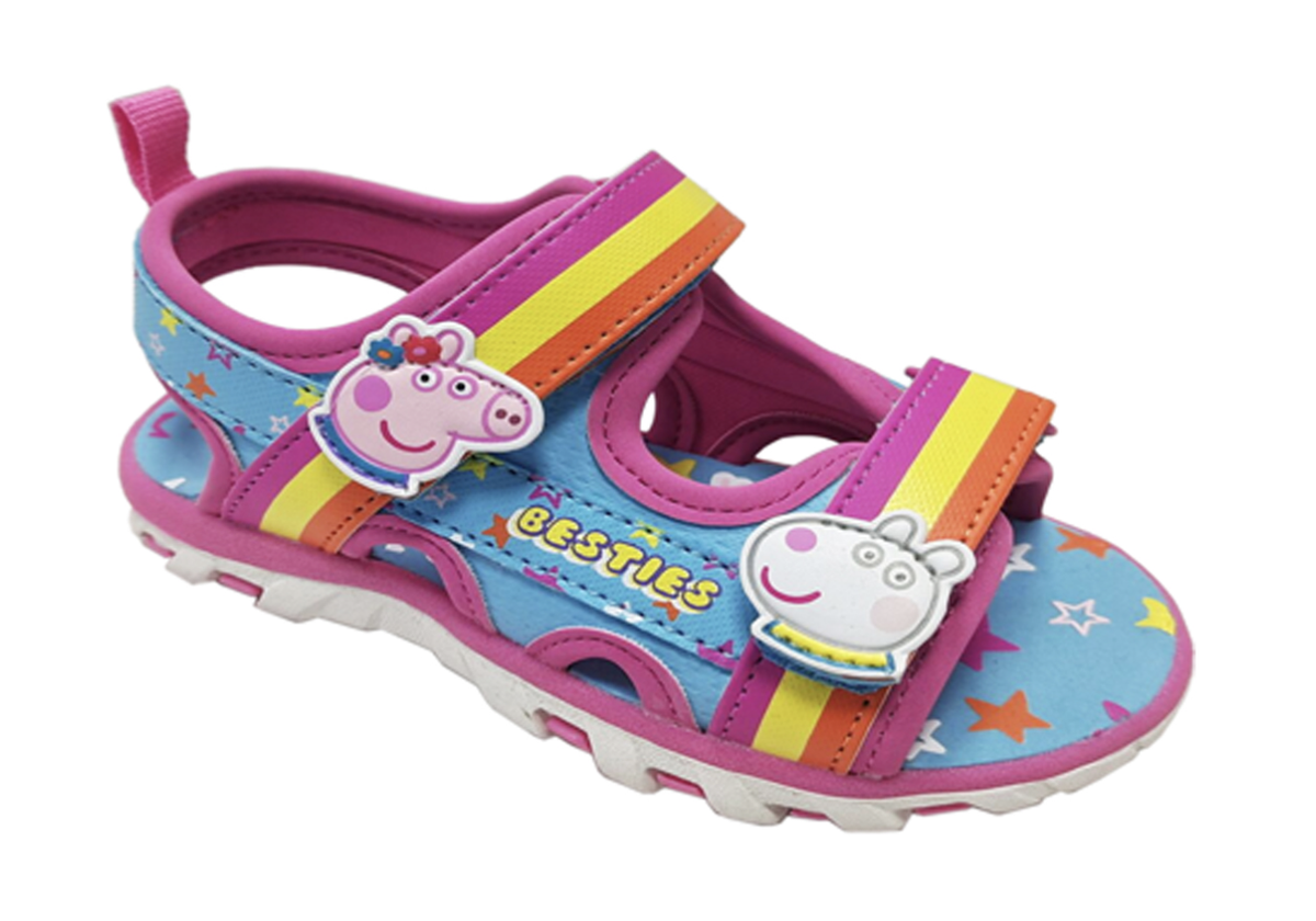 Peppa Pig Girls Sandals Toddler Size 10 11 Peppa Suzy Best