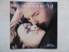 Gabriel Yared composer autograph signed CD booklet "Message In A Bottle"