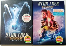 Star Trek Discovery: Season One & Two DVD (Brand New & Sealed w/Slipcovers)