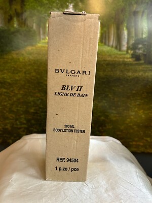 BVLGARI BLV II LIGNE DE BAIN 200ML PERFUMED BODY LOTION (NEW)
