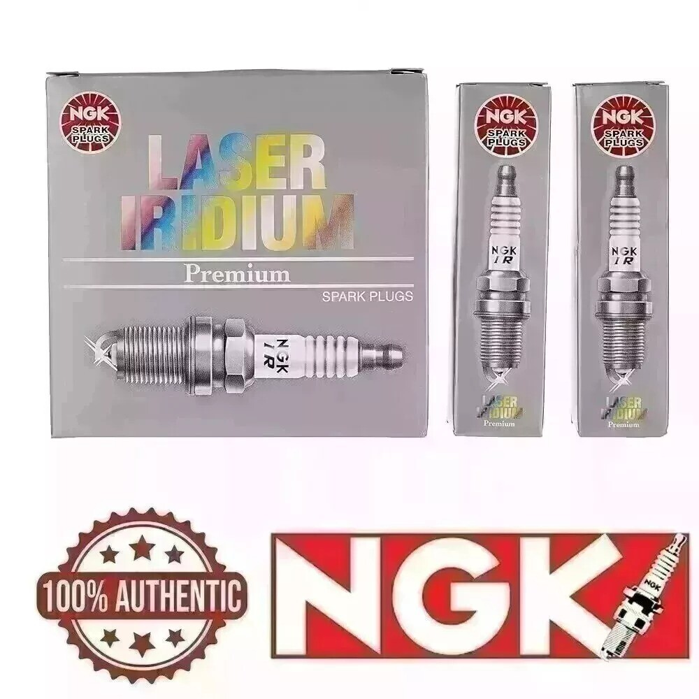 For Acura RL Honda Accord NGK Laser Iridium Resistor Set of 6 Spark Plugs 5787