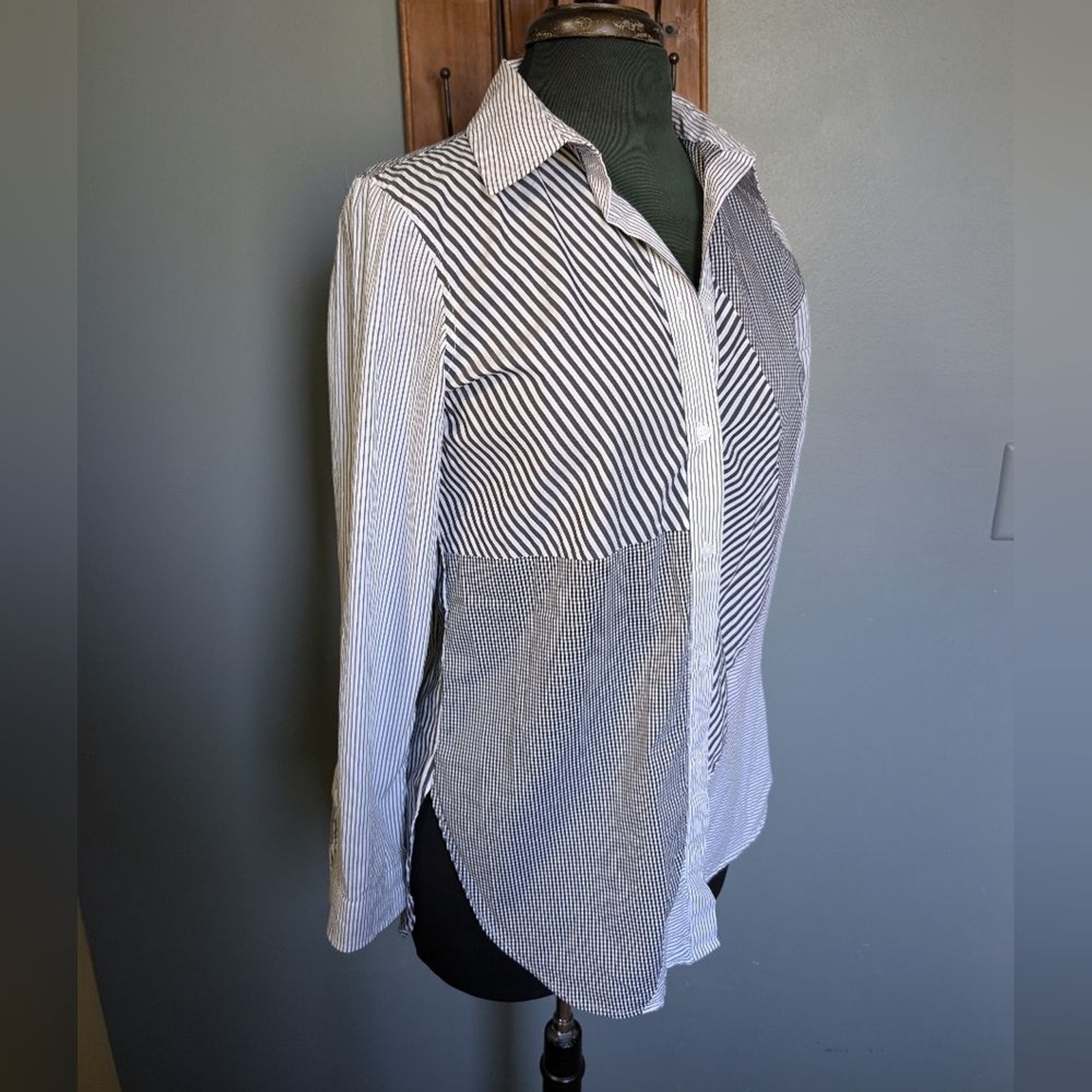 Calvin Klein Patchwork Blouse - image 8