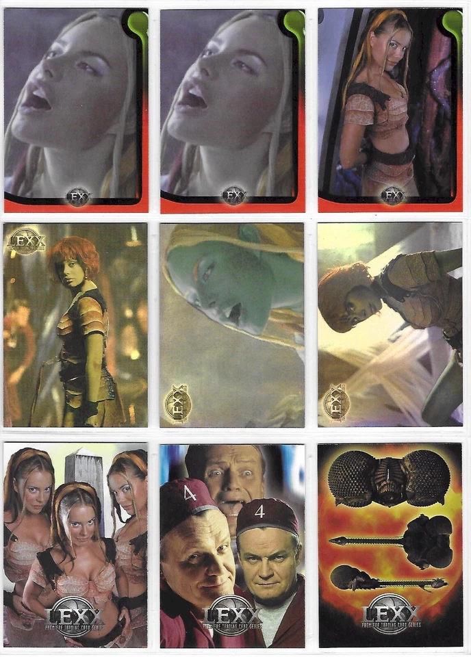 Lexx Premiere Edition - Rainbow Chrome, Box Topper, Promo, Chase Card Selection - Image 2 of 3