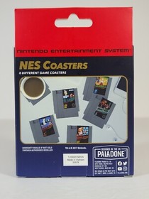 Nintendo NES Classic Video Game Cartridge Coasters Super Mario Donkey Kong Zelda
