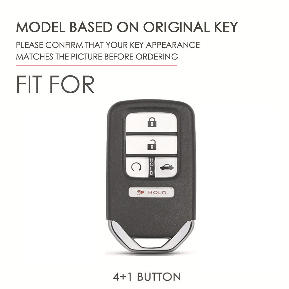 Hợp Kim Kẽm Bao Da Chìa Khóa Ô Tô Dành Cho Xe Honda Cic Accord EX EXL CRV Crz - Foto 3