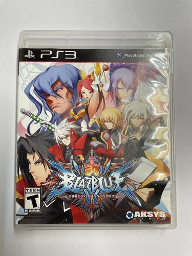 BlazBlue Chrono Phantasma (Sony PlayStation 3) Complete w/ Manual - Region Free