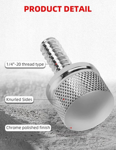 50*31mm For 1996 Up to 2021 Chrome Billet Rear Fender Screw Mount Seat Bolt Nut - Picture 5 of 7