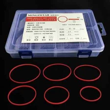 Total 49pcs Gasket for Watch Case Back O-Ring Parts for Substitute Accessories