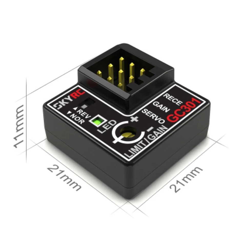 SKYRC GC301 Mini Gyro Gyroskop für RC Car Drift Racing Car Steering Output - Bild 4 von 4