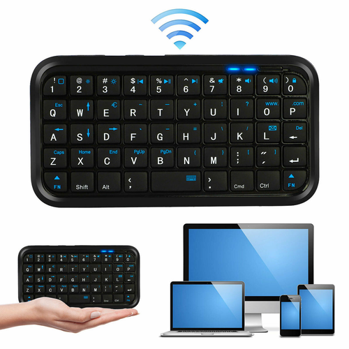 49 Keys Mini Wireless Bluetooth Keyboard Bluetooth 3.0 Keypad for XBox Phone PC - Picture 3 of 9