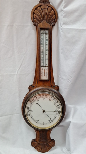 Victorian Era Banjo Barometer ca. 1900