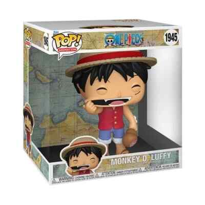 One Piece Monkey D. Luffy with Meat Jumbo 10-Inch Funko Pop! Vinyl