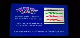720 Degrees  Nintendo NES Skateboarding Game - Tested working, Cartridge only