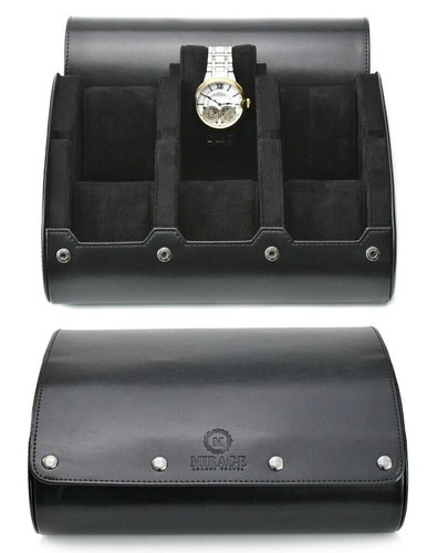 Watch Travel Case Leather Watch Case For Men Travel Watch Roll Case (VARIATIONS) - Picture 216 of 440