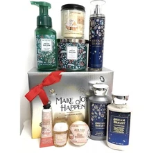 9PC Bath & Body Works 2022 Gift Box Dream Bright. Items Listed In Description.