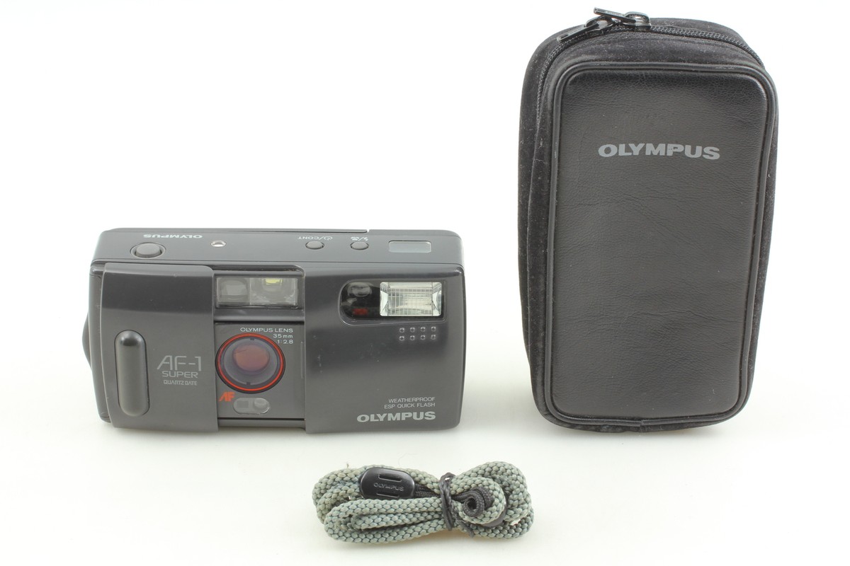 🎦VIDEO👀[N MINT] Olympus AF-1 Super QD Point & Shoot Film