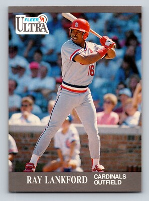 Ray Lankford 1991 Ultra #290 St. Louis Cardinals | eBay