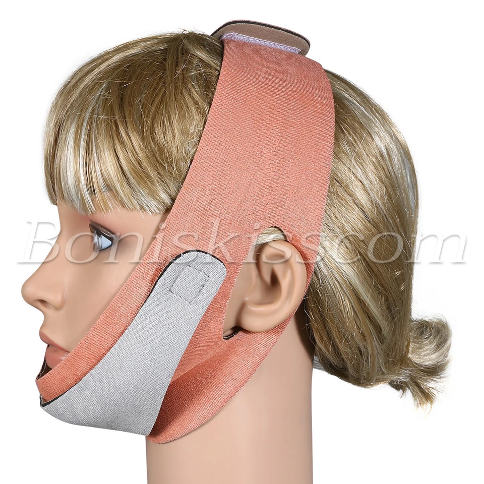 V-line Face Chin Cheek Lift Up Slimming Slim Mask Anti Wrinkle Belt Strap Band - Image 4 of 4