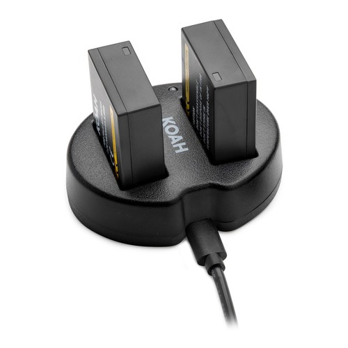 Koah Pro Fujifilm NP-126S Two Pack Rechargeable Battery 1400mAh and Dual Charger - Picture 5 of 10