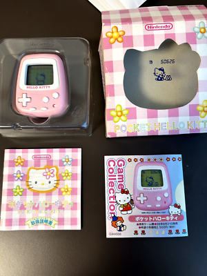 Nintendo Pocket ハローキティ サンリオ 万歩計 MPG-001 Nintendo Pocket HELLO KITTY Sanrio Game Console Pedometer MPG-001