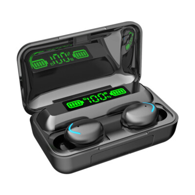 F9-5C Wireless Headphone Digital Display In-Ear Earbuds Bluetooth-Compatible 5.3