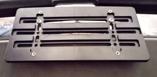 License Plate Tag Holder Mounting Relocator Adapter Bumper Kit Bracket for Caddy